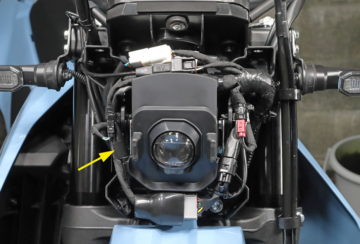 DR-Z4SM(ER1AH)DCソケット用オプションコネクター