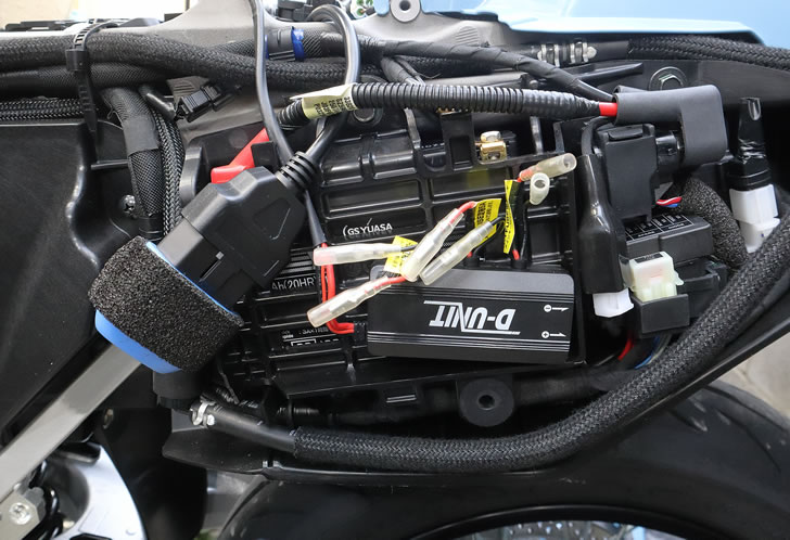 DR-Z4SM(ER1AH)Dユニットの固定場所