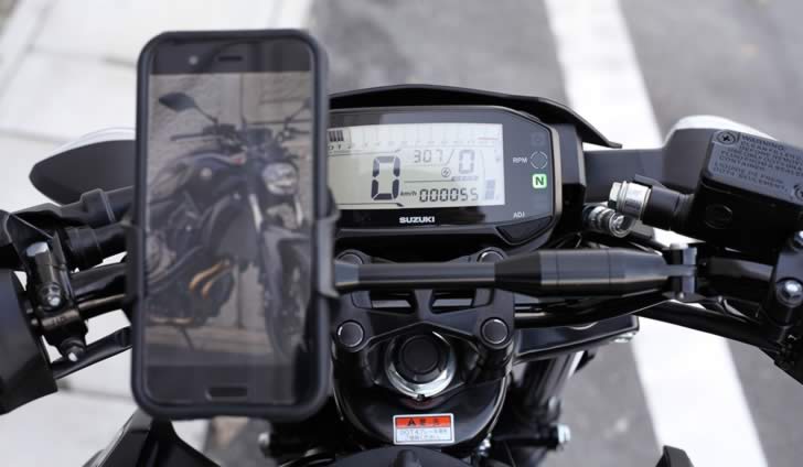 GSX-S125スマホホルダー