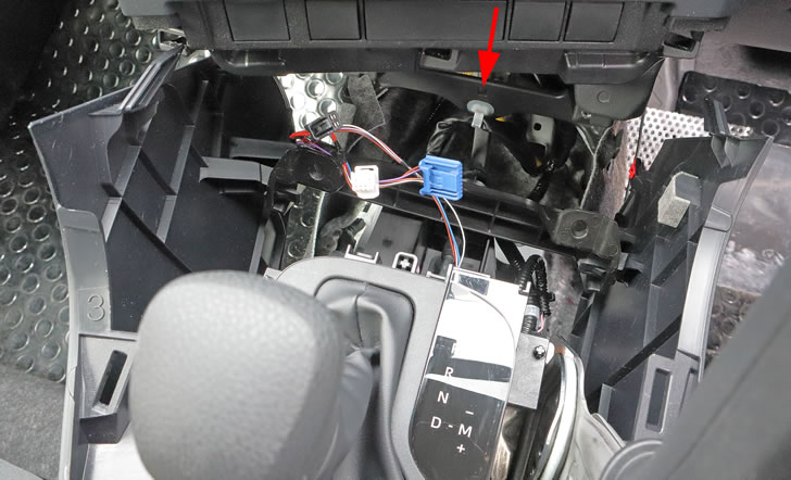 GRヤリスRC(GXPA16)フロント側センターコンソール固定