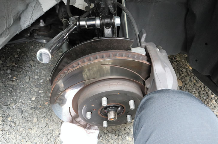 GRヤリスRC(GXPA16)キャンバー角の調整
