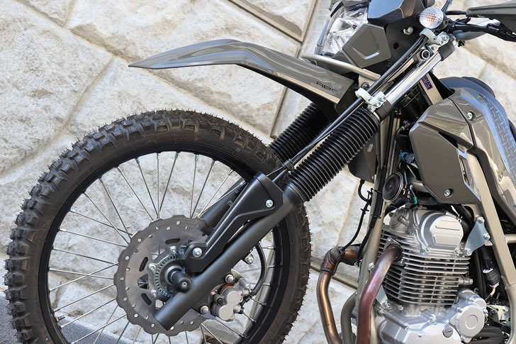 KLX230SHERPA（LX232A)フロントフォーク