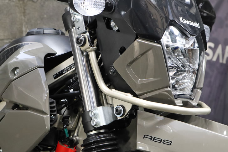 KLX230SHERPA（LX232A)フロントフォークのクランプボルト