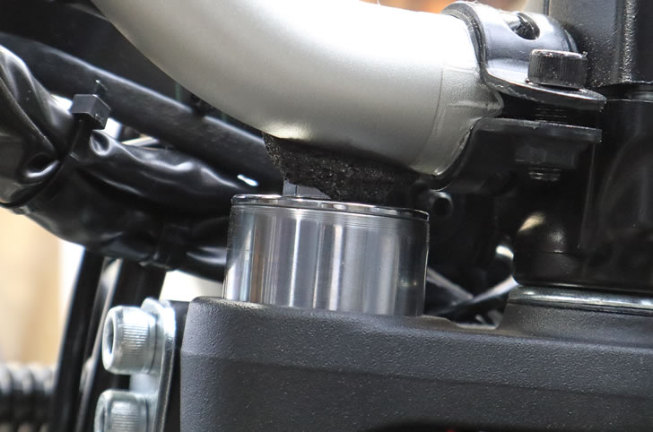 KLX230SHERPA（LX232A)限界の突き出し量