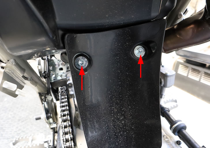KLX230SHERPA（LX232A)マッドフラップ