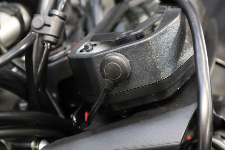 KLX230SHERPA（LX232A)タコメータースイッチ固定