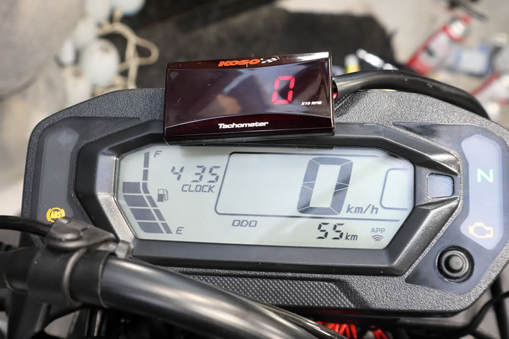 KLX230SHERPA（LX232A)タコメーター通電テスト