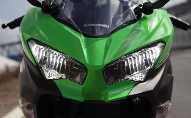 Ninja400ヘッドライト