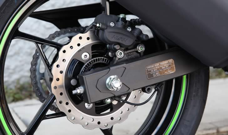 Ninja400リアブレーキ