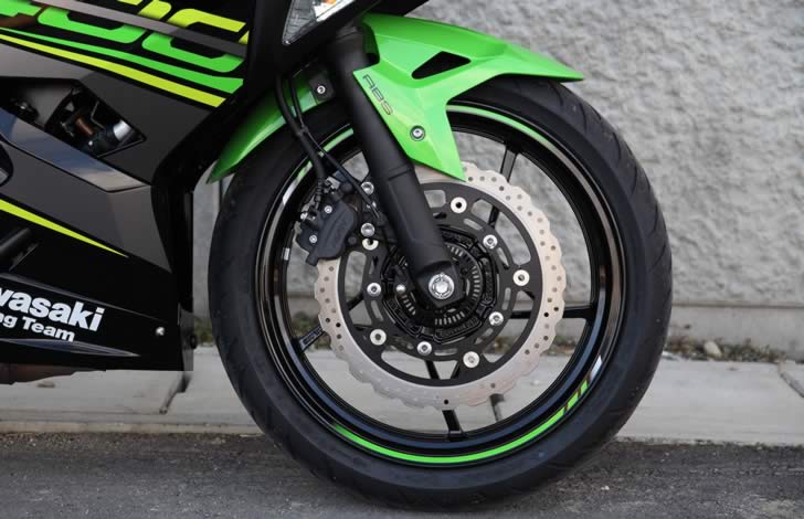 Ninja400フロントブレーキ