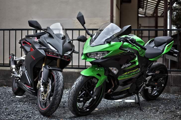 Ninja400 VS CBR250RR