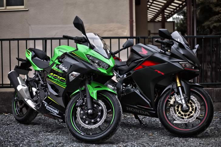 Ninja400 VS CBR250RR