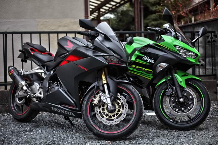 Ninja400 VS CBR250RR