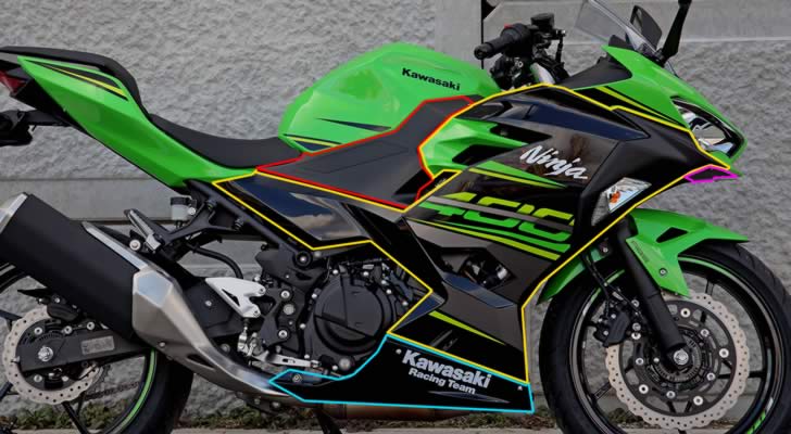 Ninja400カウル