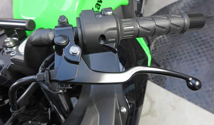 Ninja400クラッチレバー