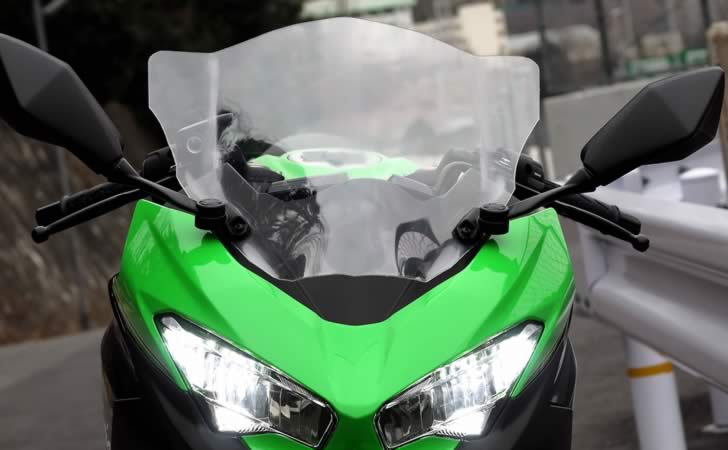 Ninja250自作スクリーン