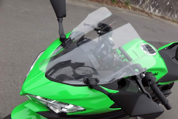 Ninja400自作スクリーン