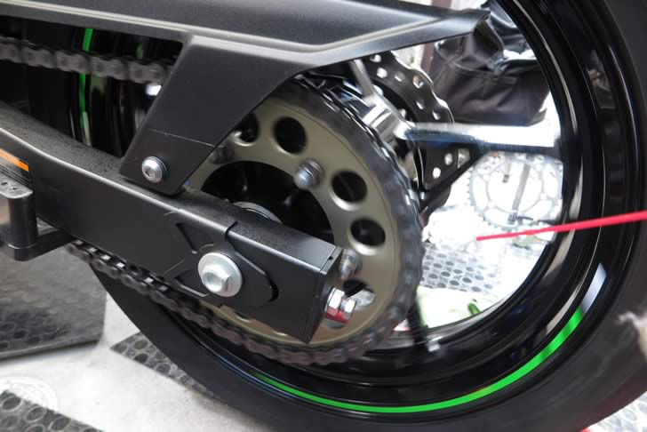 Ninja400グリスアップ