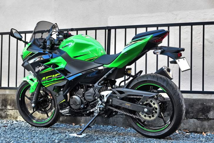 Ninja400アルミ製ドリブンスプロケット