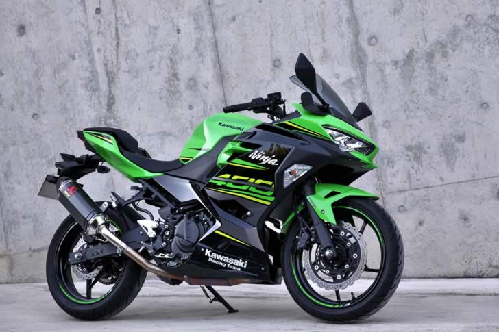 Ninja400LCIカーボンマフラー