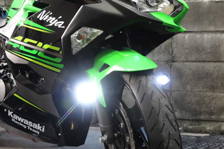 Ninja400フォグランプ