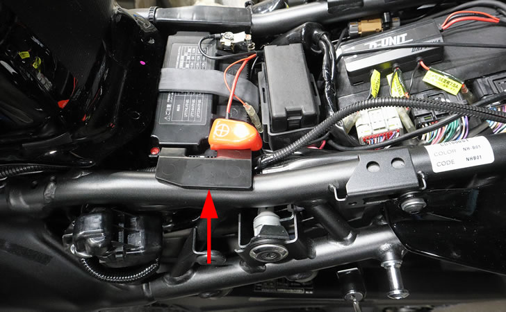 CB1000F(SC94)USB電源の配線3