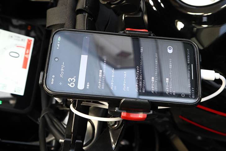 CB1000F(SC94)USBの電源の通電テスト