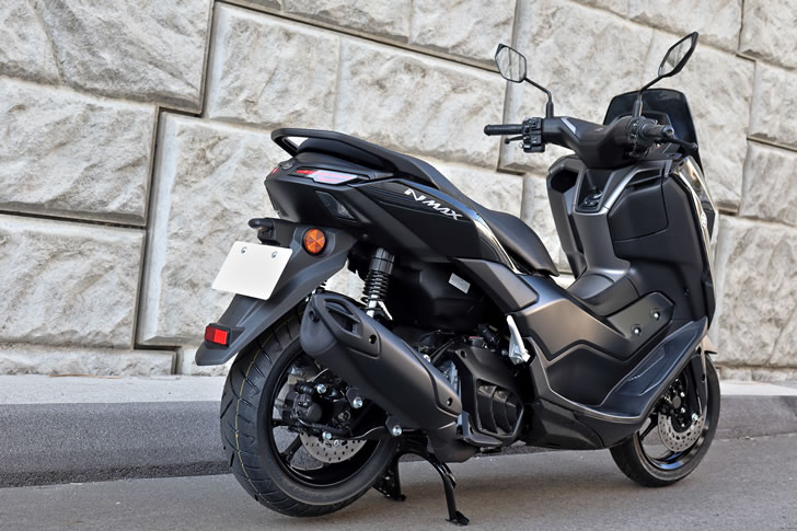 NMAX155（SG92J)右側斜め後ろ