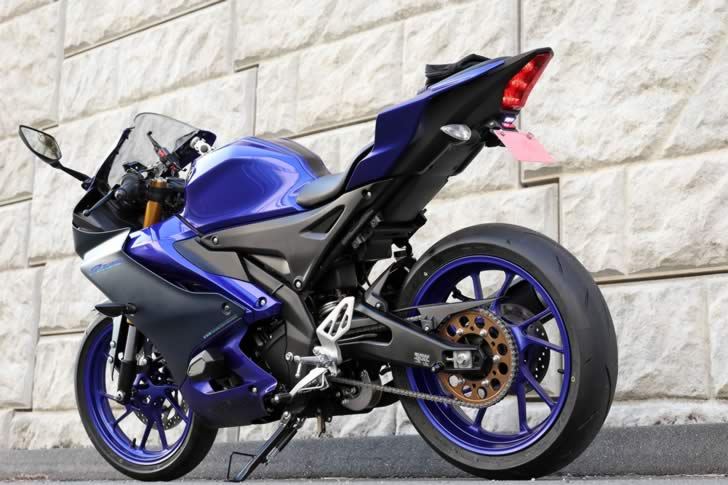 YZF-R125（RE45J）アルミ製ドリブンスプロケット仕様